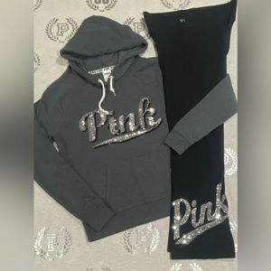VS PINK BLING SPELL OUT SET
